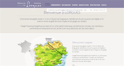 Desktop Screenshot of lorgues-tourisme.fr